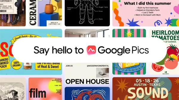 Google Pics: Twórz i edytuj zdjęcia prosto z Workspace
