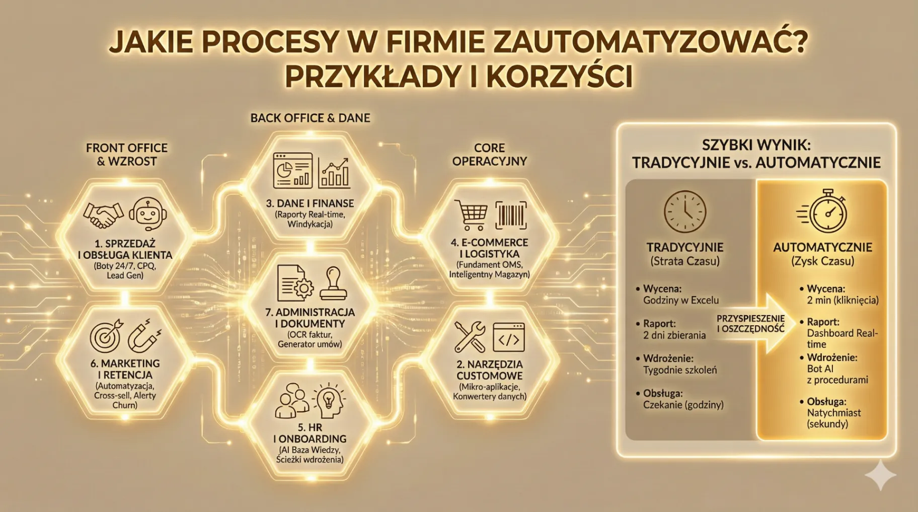 Jakie procesy w firmie zautomatyzować - przykłady i korzyści